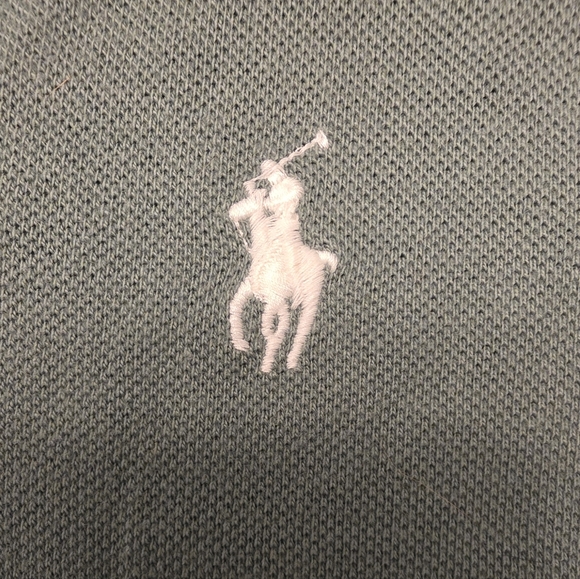 Ralph Lauren Women's Jade Green Classic Fit Polo ~ Size Medium - Picture 5 of 9